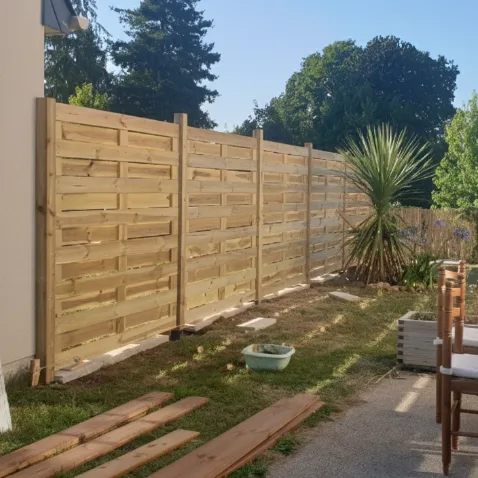 Création d'une palissade