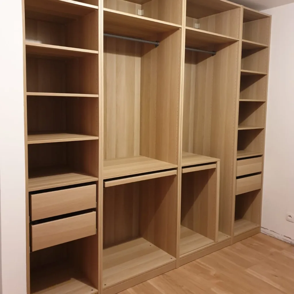 Création d'un dressing